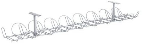 Ikea Regleta para Cables Horizontal, Metal, Gris, 86x21x5 cm