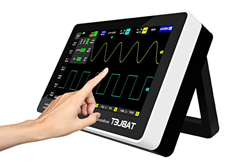 Osciloscopio digital con pantalla táctil