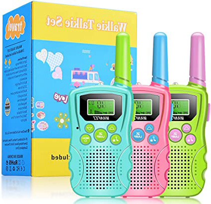WANFEI Walkie Talkies Niños, Walky