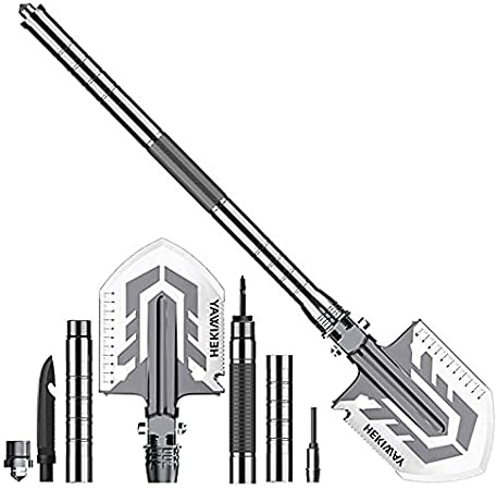 HEKIWAY Camping Shovel 67cm Military
