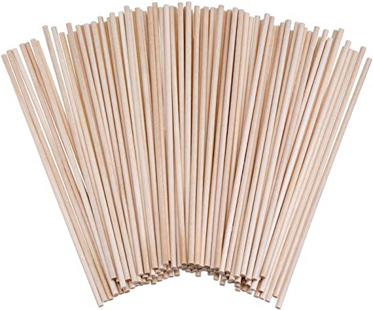 Palillos de Madera sin Acabado