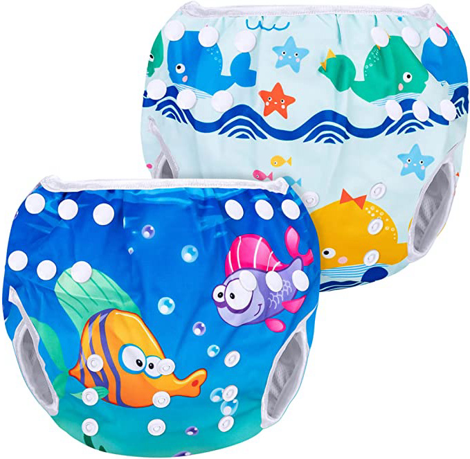 Luxja Pañales de natación reutilizables