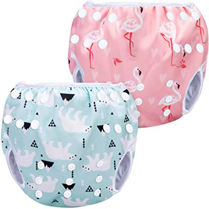 Luxja Bañador Pañal, Bañador Bebé,