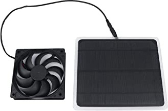 NUZAMAS Mini ventilador alimentado por