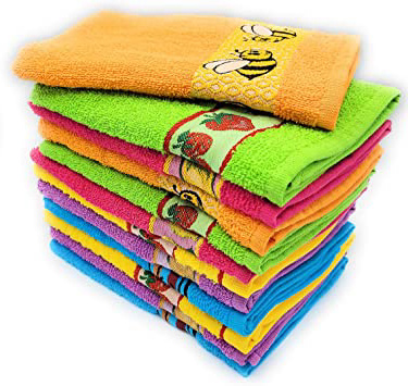 Galitex paños Cocina, Algodón, Variados,