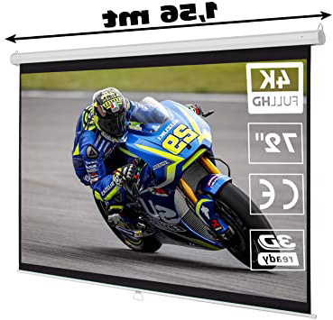 Pantalla Manual Mural de 72",