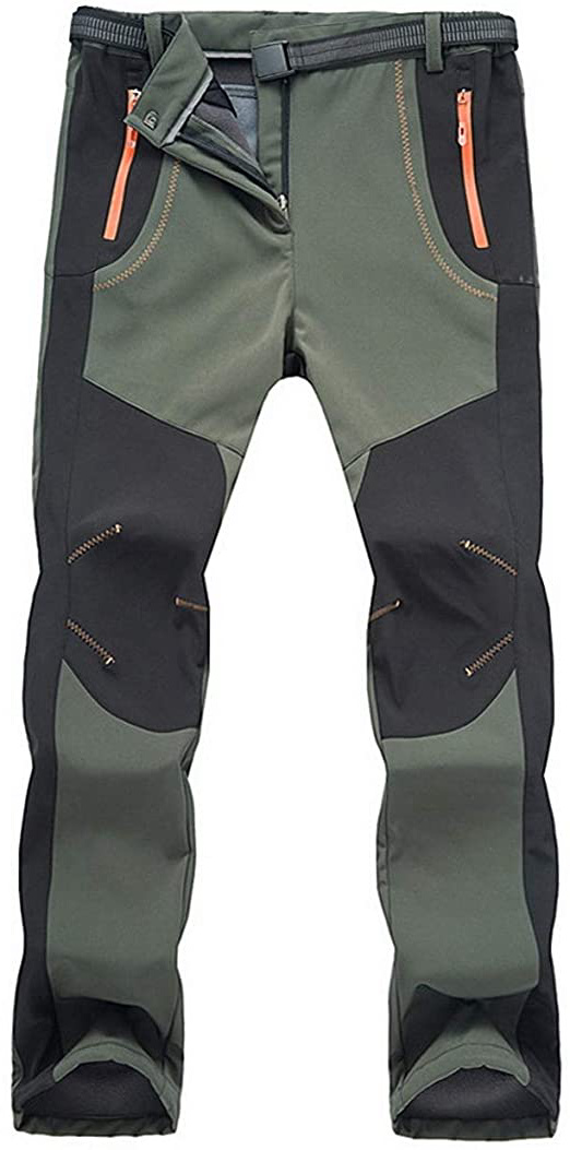 YiLianDa Pantalones de Trekking Softshell