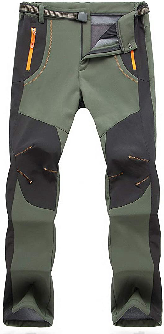 YiLianDa Pantalones de Trekking Softshell