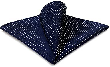 Shlax & Wing - Corbatas para hombre (talla extra larga), color azul marino