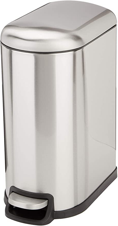 Amazon Basics Rectangle Soft-Close Trash