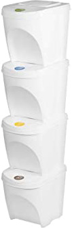 Prosperplast Juego de 4 Cubos