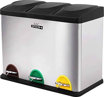 Wellhome Cubo de 3 Compartimentos,