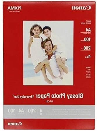 Canon GP-501, Papel Fotográfico A4 con Brillo (100 hojas, 200g/m2)