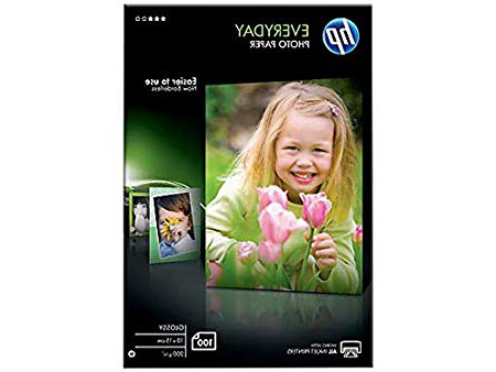 HP CR757A - Papel fotográfico brillante (100 hojas, 10 x 15 cm)