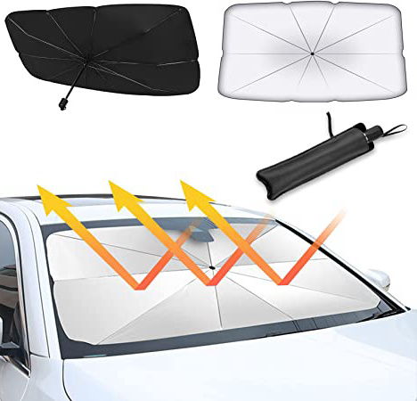 VICKSONGS Parasol para Coche, Parabrisas