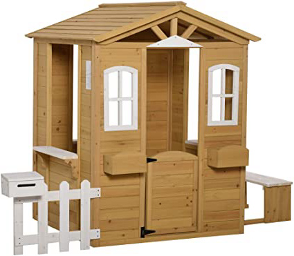 Outsunny Casita Infantil de Exterior