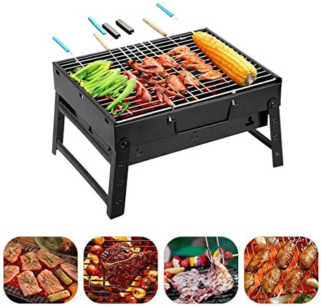 Qdreclod Barbacoa Portátil, Plegable Barbacoa
