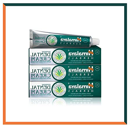 Himalaya Herbals Dental Cream Pasta dental 100g Antiinflamatorio, Anti-hinchazón, Protección de encías Cuidado dental Higiene Pasta de dientes (3-Pack)