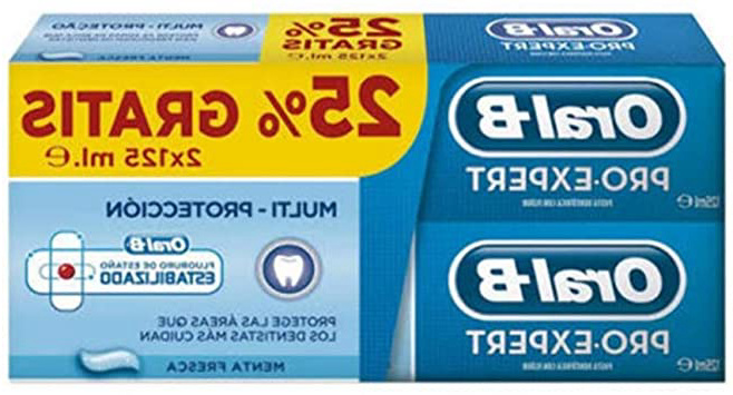 PASTA ORAL B PRO EXPERT MULTIPRO 2X125ML