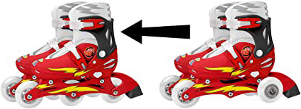 Disney J892301 Cars 2-Patines en