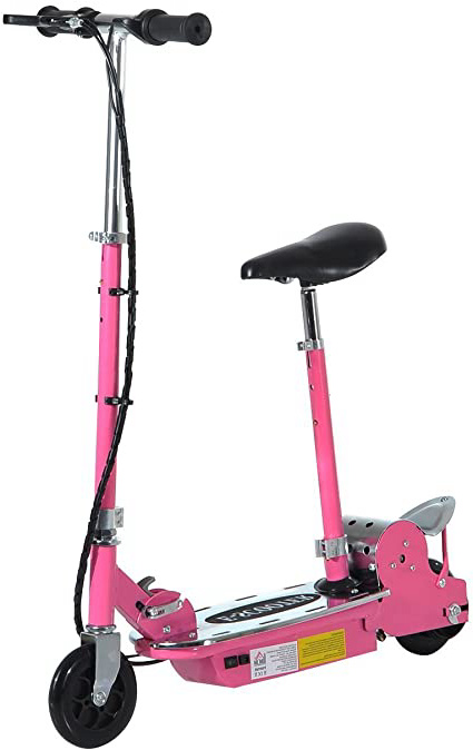 HOMCOM Patinete Eléctrico Scooter Plegable