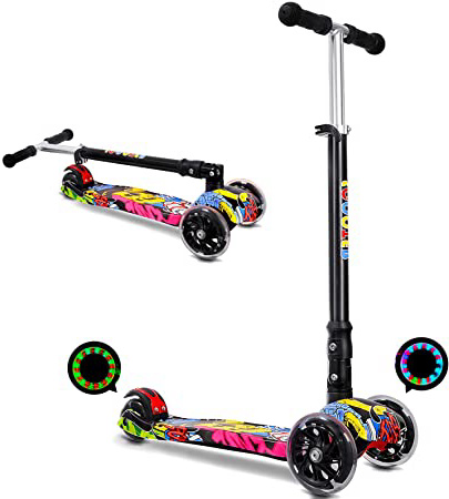 IMMEK Patinete Niño Plegable con
