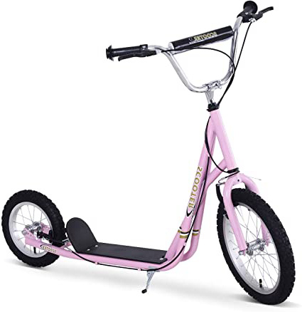 HOMCOM Patinete 125x58x92-100 cm 2
