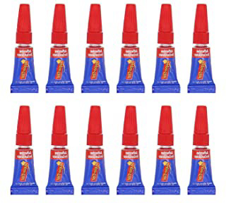 12 Super glue adhesivos pegamento