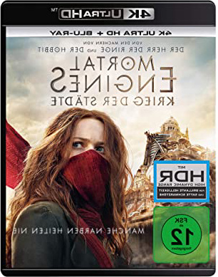 







Mortal Engines: Krieg der Städte  (4K Ultra HD) (+ Blu-ray 2D) [Alemania] [Blu-ray]








