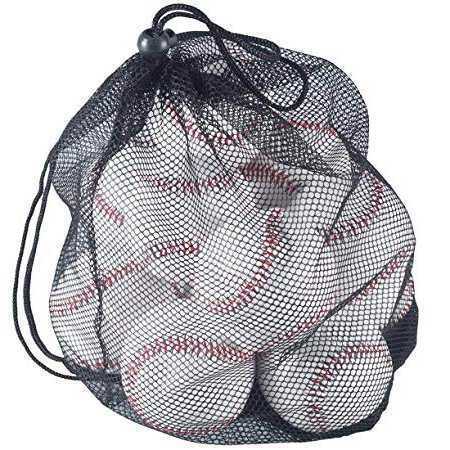 Tebery - Pack de 12 Pelotas de béisbol de tamaño estándar, sin marcar y Suave para práctica de Bate