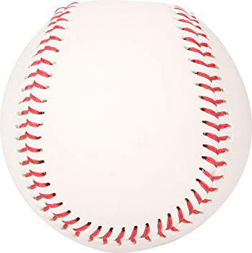 Schreuders Sr Deq PU Pelota Béisbol Unisex Adulto, (Blanca), Talla Única