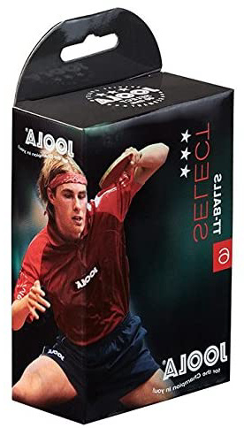 JOOLA Select 6 Pelotas, Color Blanco
