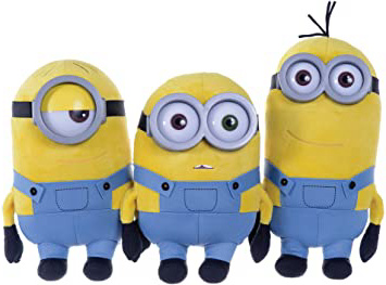 MINIONS 201590 – Peluche Ojos de plástico/Gafas,