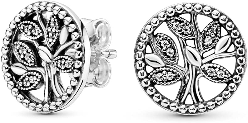 Pandora Mujer plata Pendientes de