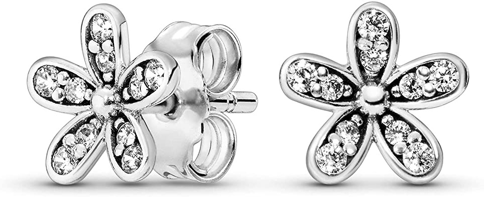 Pandora pendientes Mujer plata circón