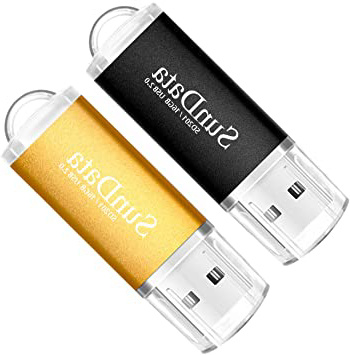 SunData Memorias USB 2 Piezas