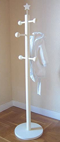 greca Perchero Infantil Lacado. Percha