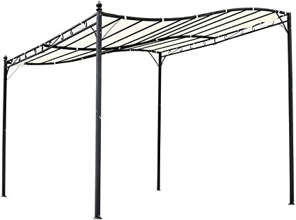 Outsunny Pérgola de Jardín 3x3