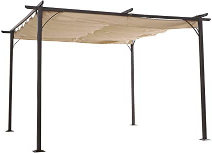 Outsunny Pérgola de Metal 3.5x3.5m