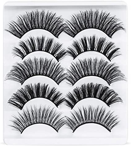 URAQT Pestañas Postizas, 5 pares