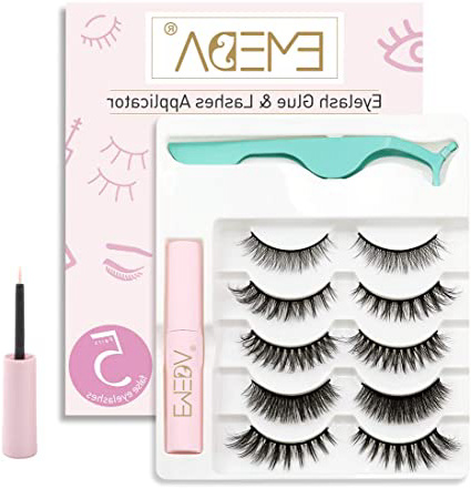 EMEDA pestañas postizas naturales con