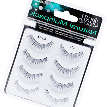 Ardell 110, Lashes, Multipack, 4 Pares de Pestañas
