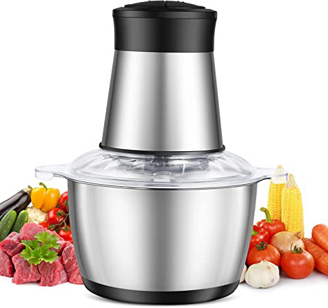NWOUIIAY Picadora Eléctrica de Alimentos