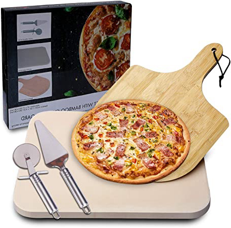 MAYUTU Piedra para Pizza, Piedra
