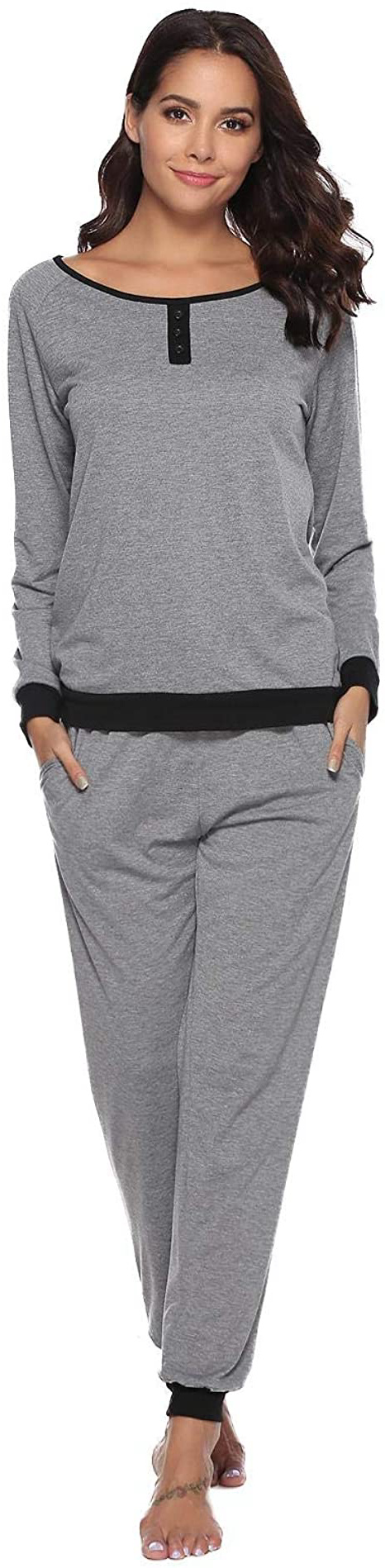 Abollria Pijama Mujer Algodón 2