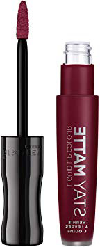 Rimmel London Stay Matte Liquid Lip Colour Barra De Labios Tono 810 (Plum This Show), 5.5 ml