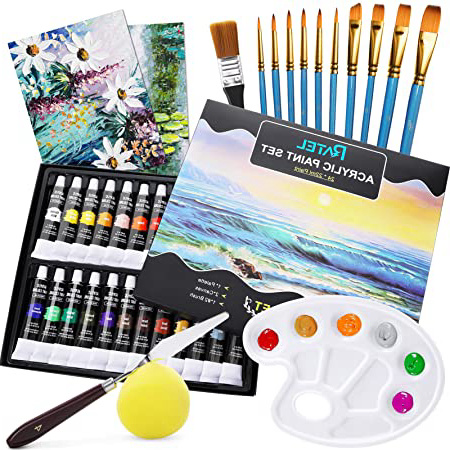 Juego de pinturas acrílicas RATEL,
