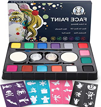 Dookey 14 Colores Pinturas Faciales