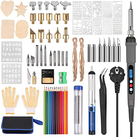 79 PCS Kit Pirograbador de