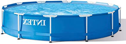 Intex Piscina elevada Metal Frame